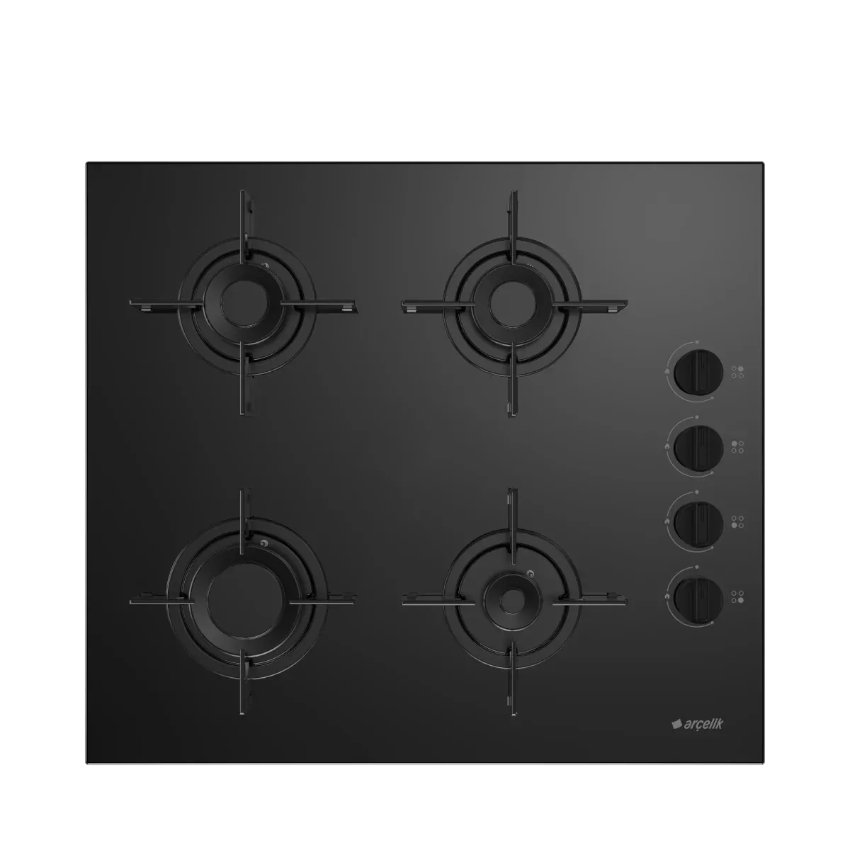 OCD T 601-1 ES Gazlı Cam Tablalı Ocak — görsel 1