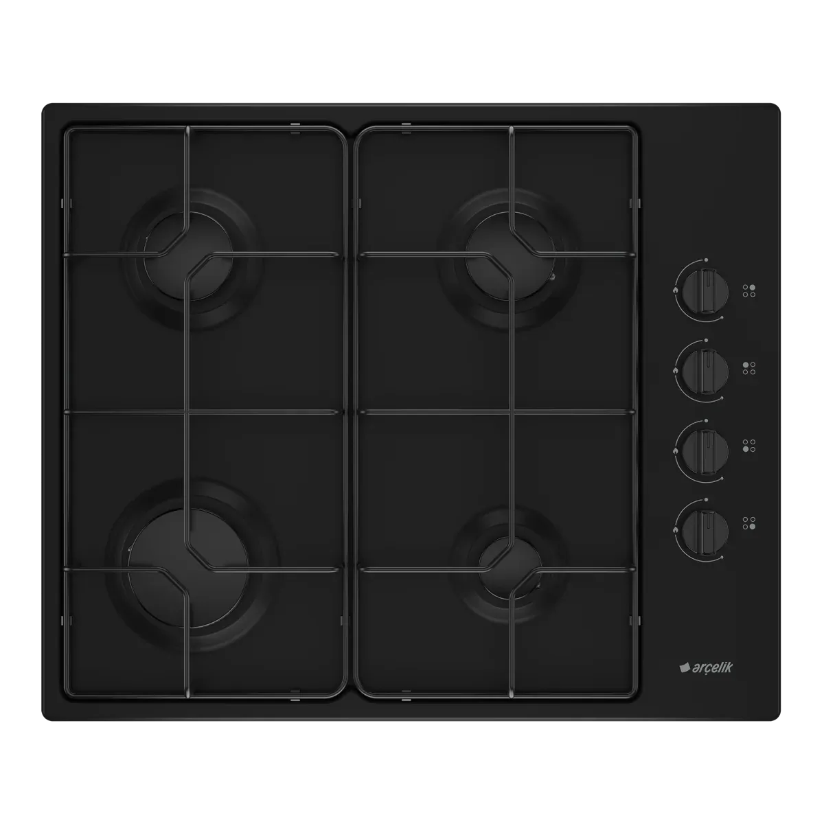OMD D 611 ES Gazlı Metal Tablalı Ocak — görsel 1