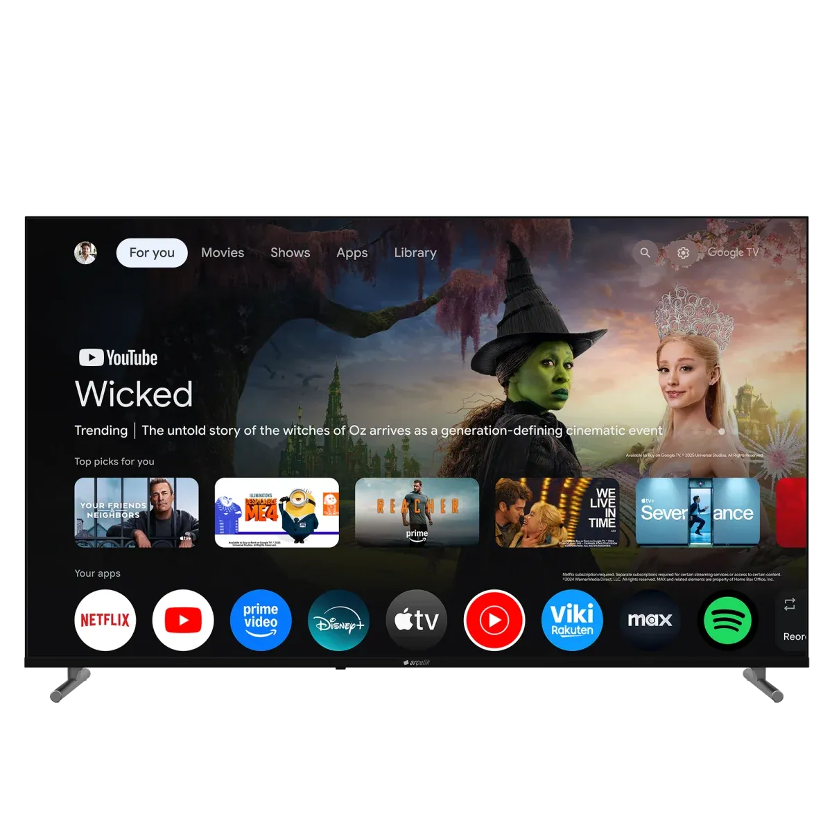 A 750 C Smart TV — görsel 1