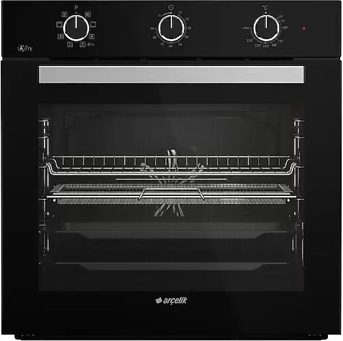 AFC 240 S Siyah Ankastre Ankastre Standart Fırın